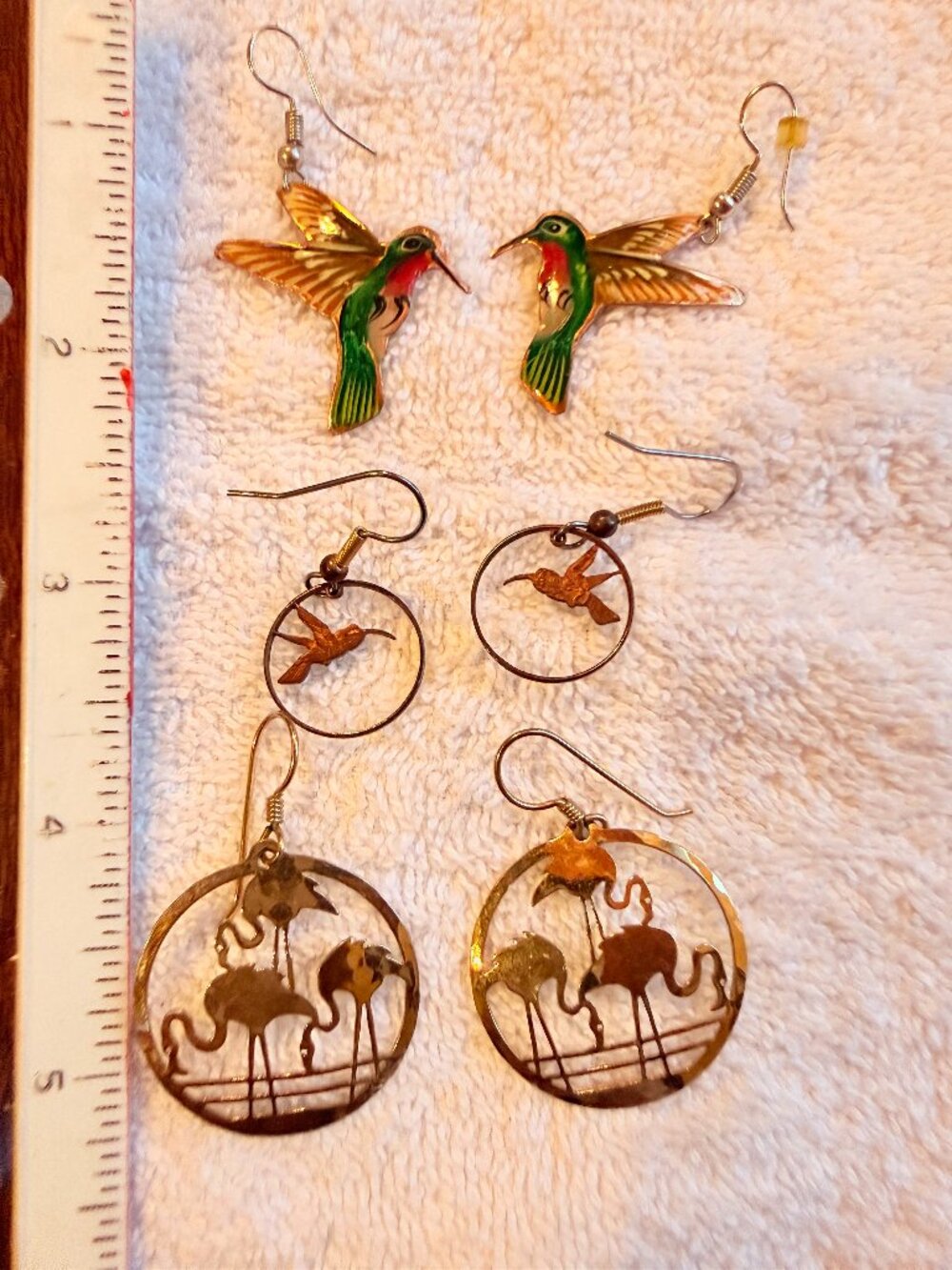 Bird earring collection